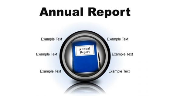 Annual Report Business PowerPoint Presentation Slides Cc