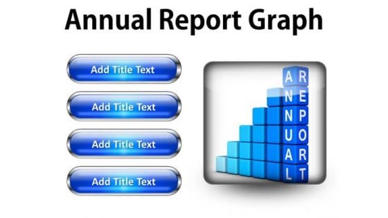 Annual Report Graph Success PowerPoint Presentation Slides S