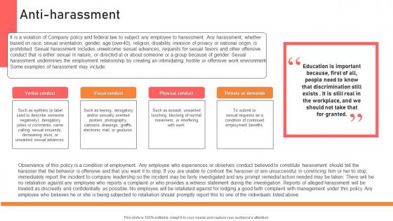 Anti Harassment Handbook For Corporate Personnel Demonstration Pdf Anti Harassment Handbook For Corporate Personnel Demonstration Pdf