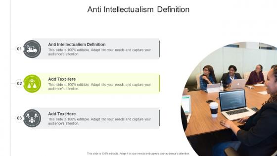 Anti Intellectualism Definition In Powerpoint And Google Slides Cpb