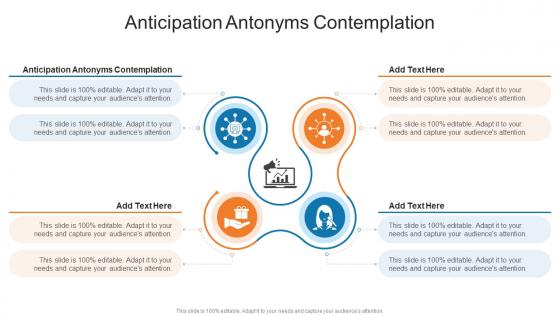 Anticipation Antonyms Contemplation In Powerpoint And Google Slides Cpb