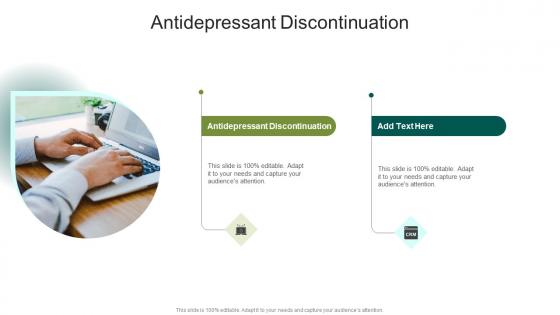 Antidepressant Discontinuation In Powerpoint And Google Slides Cpb