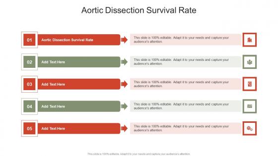 Aortic Dissection Survival Rate In Powerpoint And Google Slides Cpb