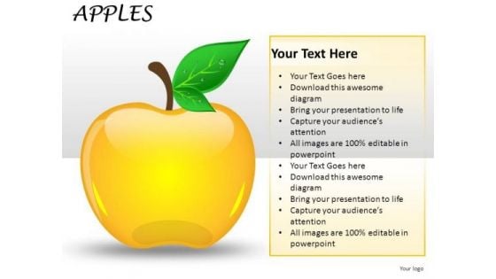 Apple A Day PowerPoint Slides And Ppt Diagram Templates