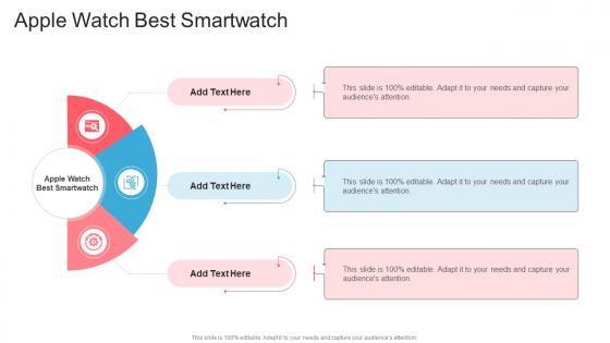 Apple Watch Best Smartwatch In Powerpoint And Google Slides Cpb