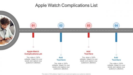 Apple Watch Complications List In Powerpoint And Google Slides Cpb