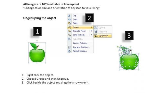 Apples Representing Market Share PowerPoint Slides And Ppt Diagram Templates