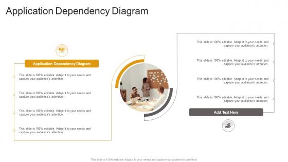 Application Dependency Diagram In Powerpoint And Google Slides Cpb