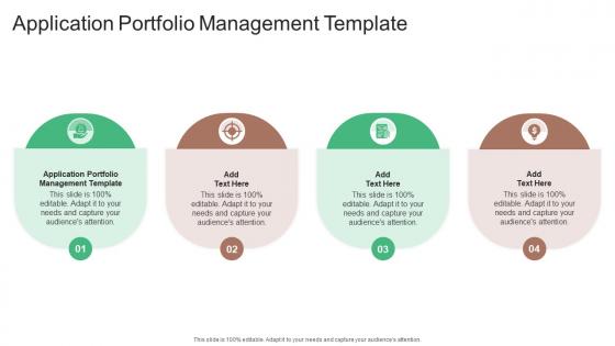 Application Portfolio Management Template PowerPoint templates Slides