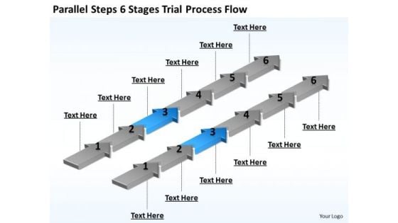 Applications Of Parallel Processing Flow PowerPoint Templates Backgrounds For Slides