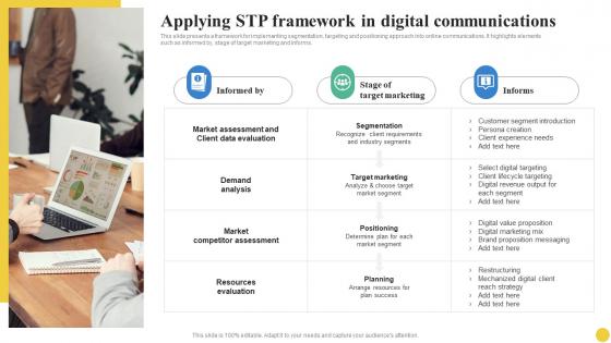 Applying STP Framework In Digital Communications User Segmentation Information Pdf