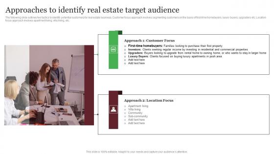 Approaches To Identify Real Estate Target Audience Out Of The Box Real Sample Pdf