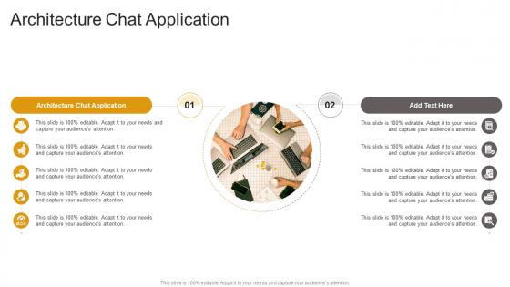 Architecture Chat Application In Powerpoint And Google Slides Cpb