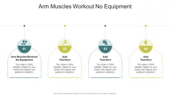 Arm Muscles Workout No Equipment In Powerpoint And Google Slides Cpb