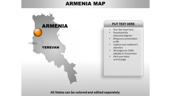 Armenia Country PowerPoint Maps Armenia Country PowerPoint Maps