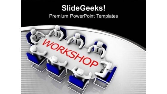 Arrange Workshops For Employees PowerPoint Templates Ppt Backgrounds For Slides 0413