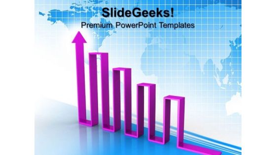 Arrow Graph Business Success PowerPoint Templates And PowerPoint Themes 0712