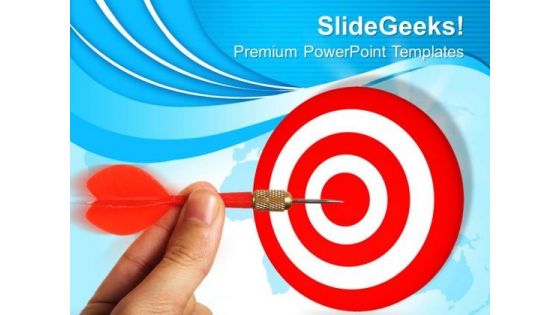 Arrow Hitting Board Target Business PowerPoint Templates Ppt Backgrounds For Slides 0113 Arrow Hitting Board Target Business PowerPoint Templates Ppt Backgrounds For Slides 0113