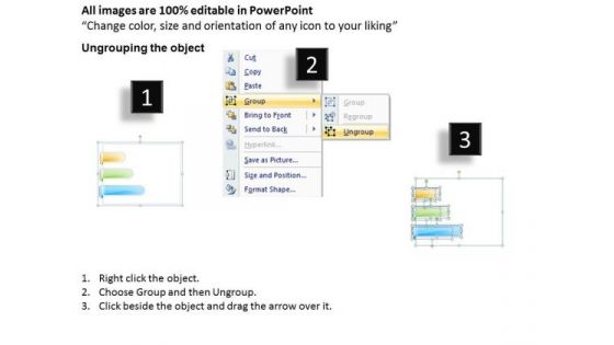 Arrow In PowerPoint 3 Steps Flow Of Activities Slides