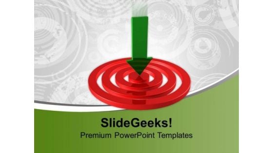 Arrow On Target Concept Success PowerPoint Templates And PowerPoint Themes 1012 Arrow On Target Concept Success PowerPoint Templates And PowerPoint Themes 1012