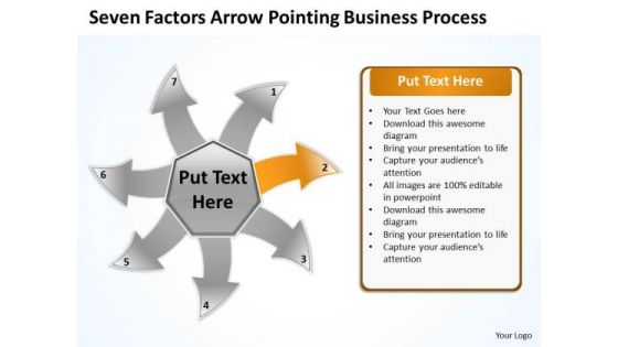 Arrow Pointing World Business PowerPoint Templates Process Arrow Radial Diagram Slides