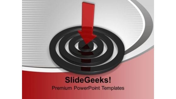 Arrow Target Business PowerPoint Templates And PowerPoint Themes 1012