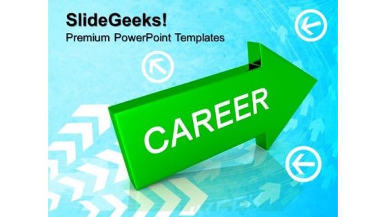 Arrow With Career Business PowerPoint Templates And PowerPoint Themes 0812 Arrow With Career Business PowerPoint Templates And PowerPoint Themes 0812