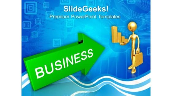 Arrow With Word Business PowerPoint Templates And PowerPoint Themes 0912