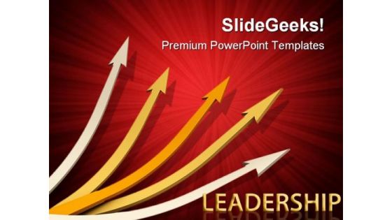 Arrows01 Leadership PowerPoint Themes And PowerPoint Slides 0411