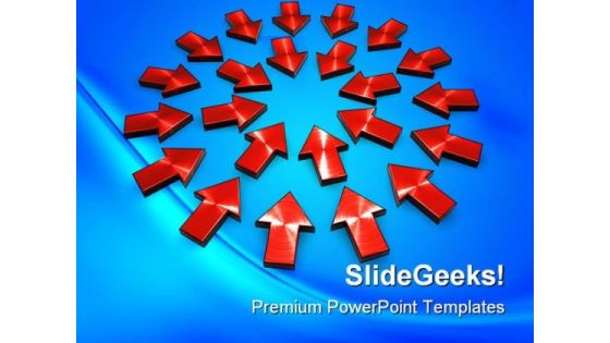 Arrows Background PowerPoint Themes And PowerPoint Slides 0211