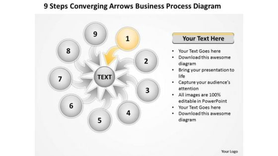 Arrows Business PowerPoint Theme Process Diagram Ppt 2 Cycle Flow Chart Templates