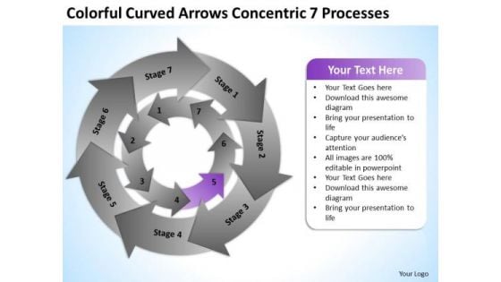 Arrows Concentric 7 Processess Ppt Sample Business Plans For Small PowerPoint Slides Arrows Concentric 7 Processess Ppt Sample Business Plans For Small PowerPoint Slides