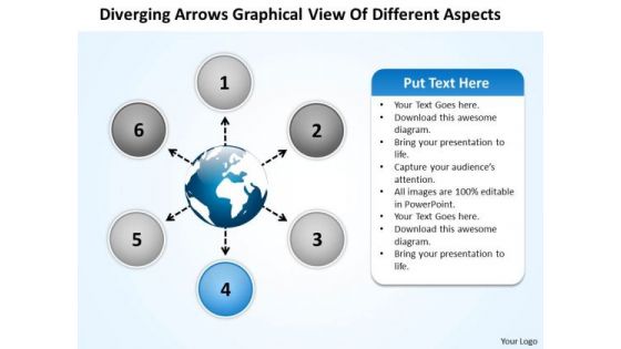 Arrows Graphical View Of Different Aspects Charts And Diagrams PowerPoint Templates