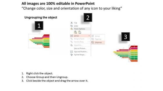 Arrows Infographic For New Product Strategies PowerPoint Template