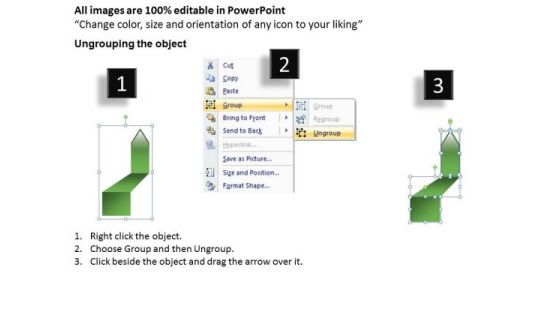 Arrows PowerPoint Parallel Executing Sequential Program Templates Slide02