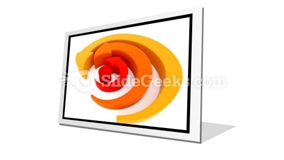 Arrows Spinning PowerPoint Icon F