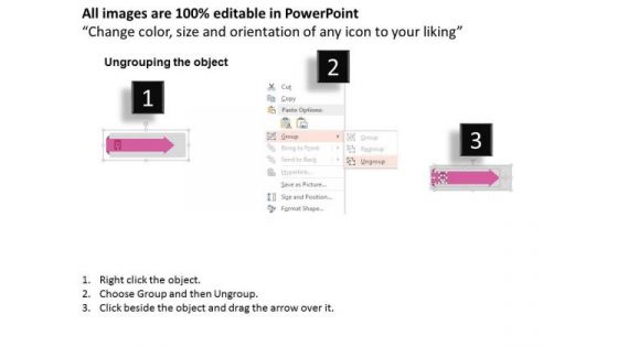 Arrows With Icons For Success Steps PowerPoint Templates