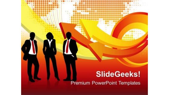 Arrows With People Global PowerPoint Templates And PowerPoint Themes 0312 Arrows With People Global PowerPoint Templates And PowerPoint Themes 0312