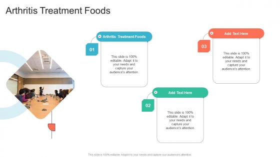 Arthritis Treatment Foods In Powerpoint And Google Slides Cpb