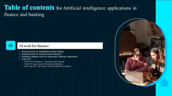 Artificial Intelligence Applications In Finance And Banking Table Of Contents Information Pdf