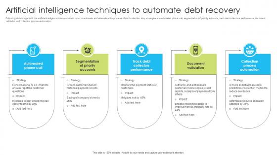 Artificial Intelligence Techniques To Automate Debt Recovery Professional Pdf