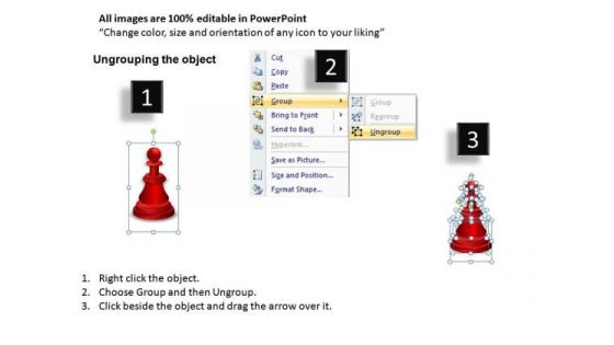 Aspirations Concept Chess Pieces PowerPoint Slides And Ppt Diagram Templates