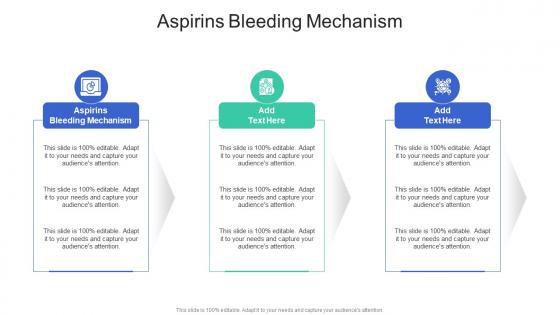 Aspirins Bleeding Mechanism In Powerpoint And Google Slides Cpb