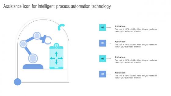 Assistance Icon For Intelligent Process Automation Technology Professional Pdf