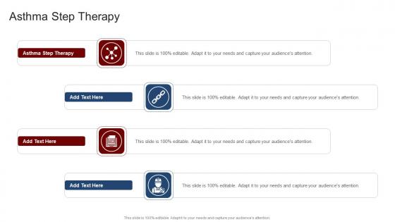 Asthma Step Therapy In Powerpoint And Google Slides Cpb