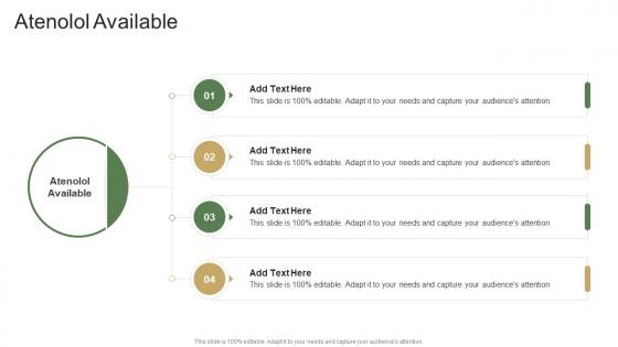 Atenolol Available In Powerpoint And Google Slides Cpb