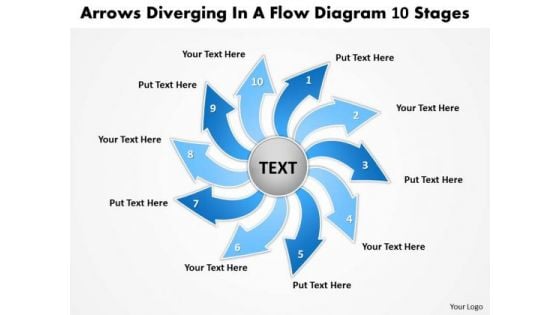 Attached Circular 8 Stages In Continuous Manner Cycle Flow Diagram PowerPoint Slides