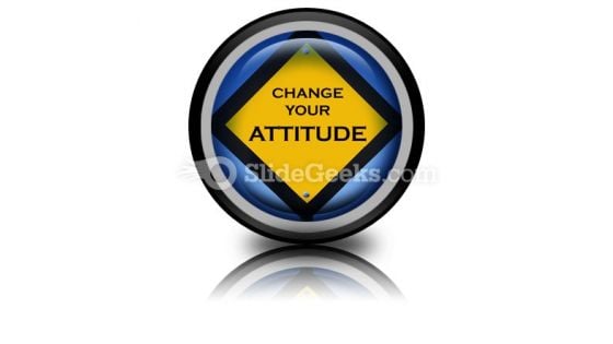 Attitude Sign PowerPoint Icon Cc