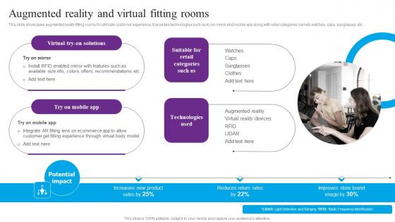 Augmented Reality And Virtual Centric Marketing To Enhance Brand Connections Icons Pdf