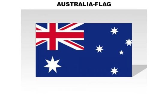 Australia Country PowerPoint Flags